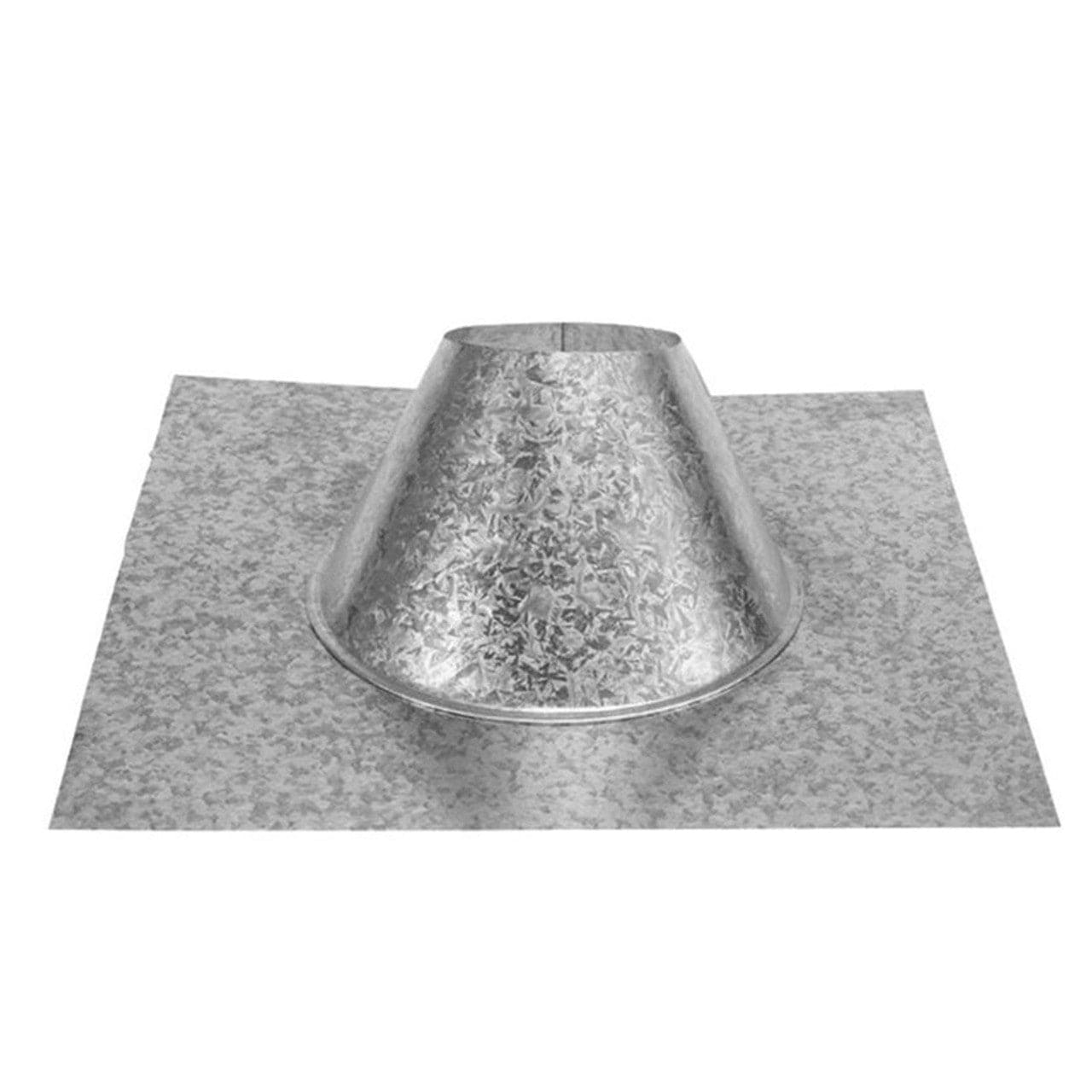 3 Pack PelletVent Pro DSA Aluminum 7/12 & 12/12 Roof Flashing - 3PVP F12DS - Compatible with Pellet Stove & Fireplace Venting Systems (Perfect for Home Heating & Chimney Installations)