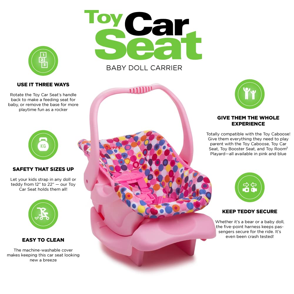 Joovy Toy Car Seat for Baby Dolls 12-22