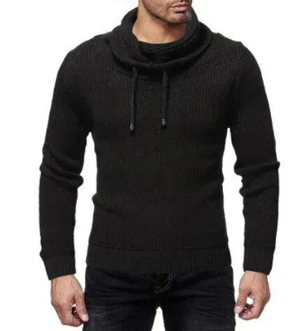 Women's Cozy Turtleneck Sweater with Adjustable Drawstrings - Perfect for Fall/Winter Layering & Casual Outfits