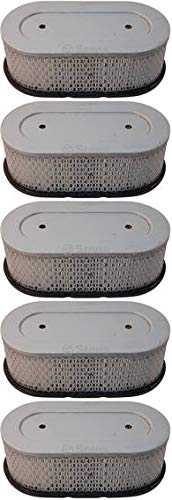 Stens 5 Pack 102-467 Air Filter Replacement for Kawasaki 11013-2223 - Compatible with Lawn Mowers, Tractors & Outdoor Power Equipment