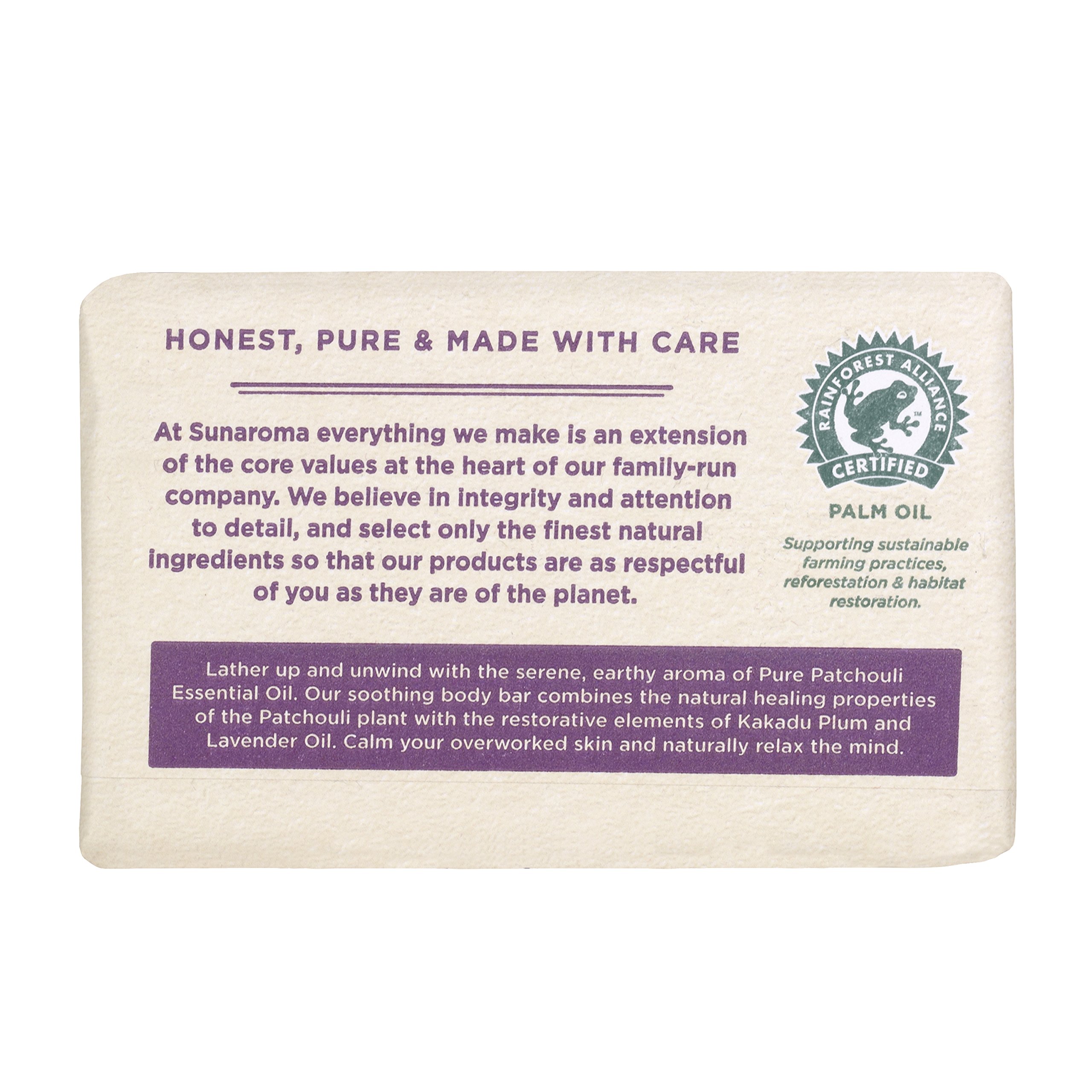 Organic Patchouli Essential Oil Soap Bar - 8 oz for Relaxation & Stress Relief - Handmade Aromatherapy Soap for Bath, Shower & Spa Use
