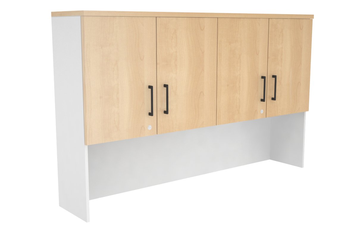 Open Hutch with Shelves & Small Doors - 1600W x 1120H x 350D - Perfect for Kitchen Storage, Dining Room Display, or Home Office Organization