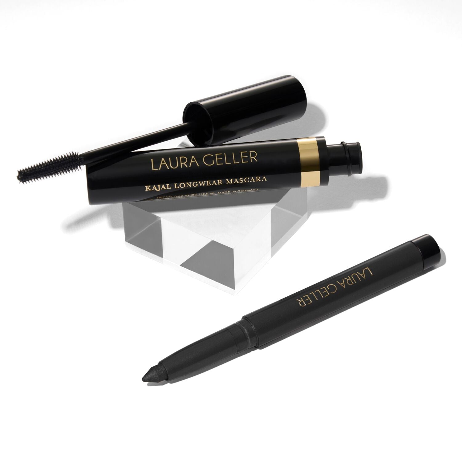 Bold Beauty Kajal Eyeliner Duo - Waterproof & Smudge-Proof Kohl Pencil for Long-Lasting Eye Makeup - Perfect for Everyday Wear, Parties & Special Occasions