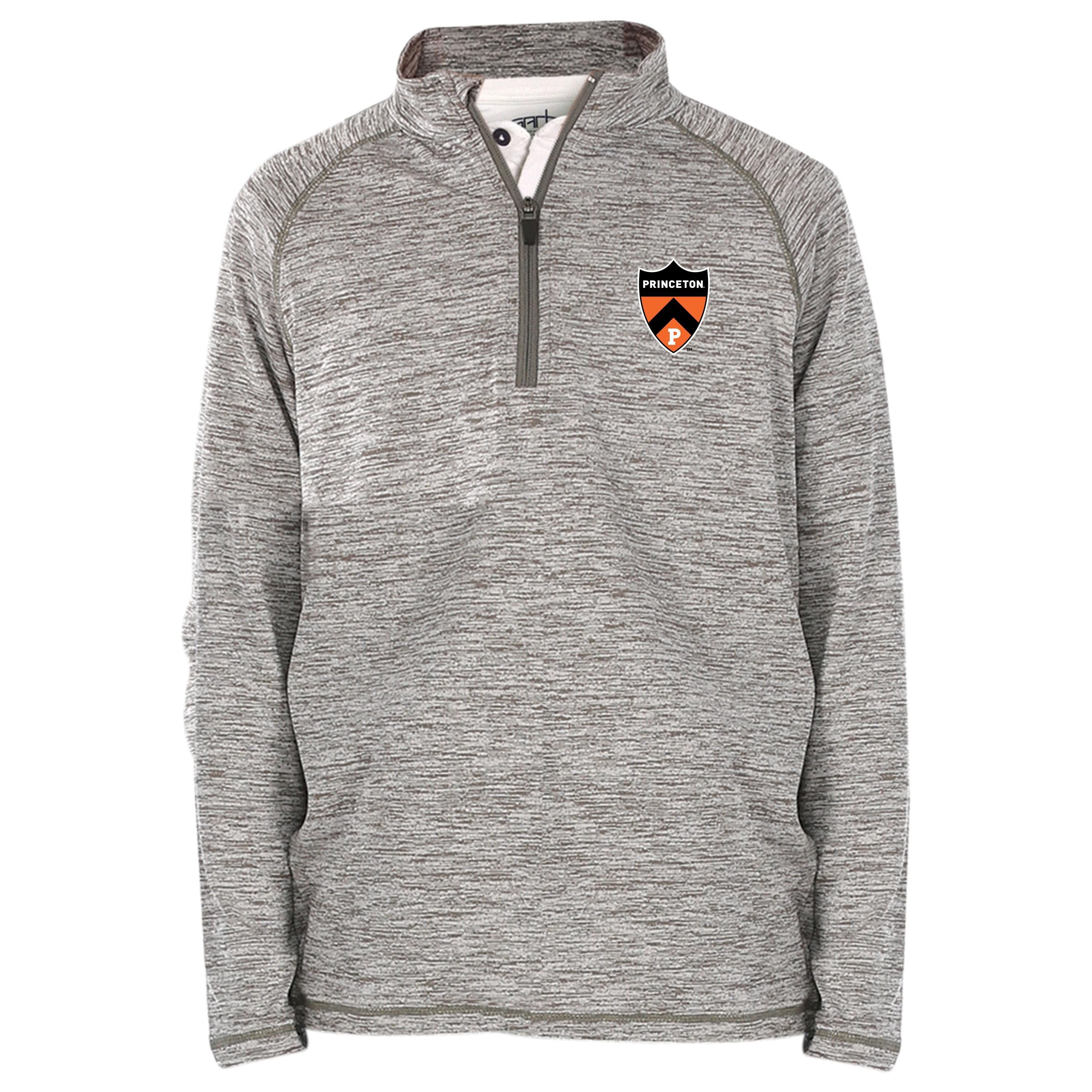Princeton Tigers Youth Boys' 1/4 Zip Pullover Fleece Jacket - Lightweight Athletic Top for School Spirit & Game Day Outfits - Perfect for Sports, School Events & Casual Wear