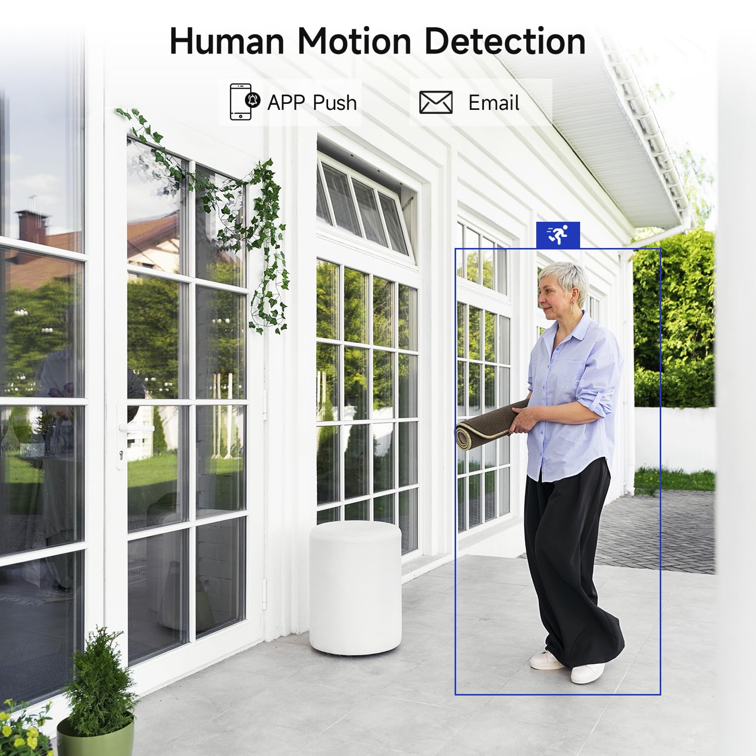 XVIM 8CH Wired Security Camera System with 64GB SD Card - 8PCS Outdoor Surveillance Cameras with Night Vision, Remote Access & Waterproof - Ideal for Home Security, Business Monitoring & Property Protection