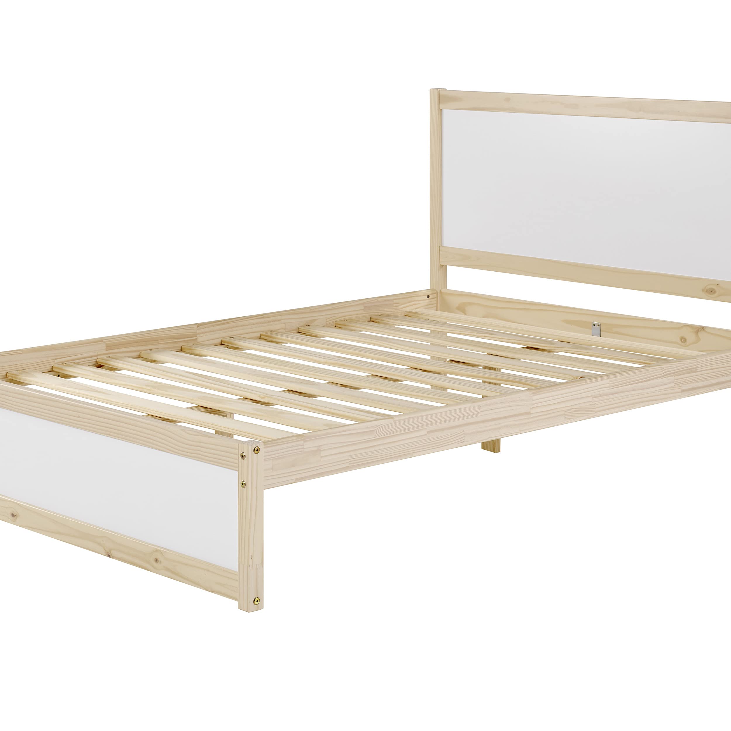 Simple MOD Youth Full Bed Frame - Easy Assembly, Kids & Teen Bedroom Furniture for Guest Rooms