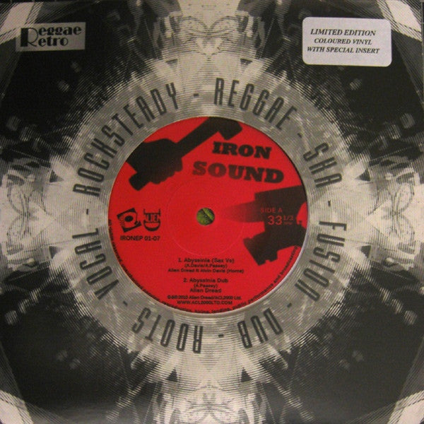 Alien Dread – Abyssinia / Dreadland 7 Iron Sound Vinyl Record IRONEP0107 | Limited Edition Collectible for Music Enthusiasts & DJs | Perfect for Home Listening, Parties & Music Production