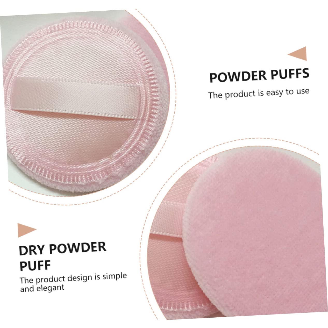 Luxury Velvet Makeup Puff 20pcs - Soft Skin-Friendly for Daily Beauty