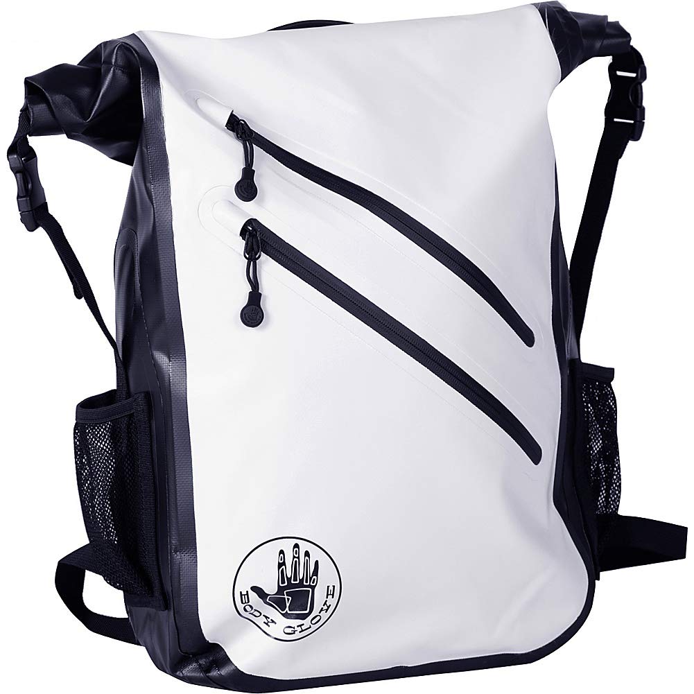 Body Glove Seaside Waterproof Floating Backpack - White, One Size | Lightweight & Durable for Beach, Pool, Boating & Water Sports
