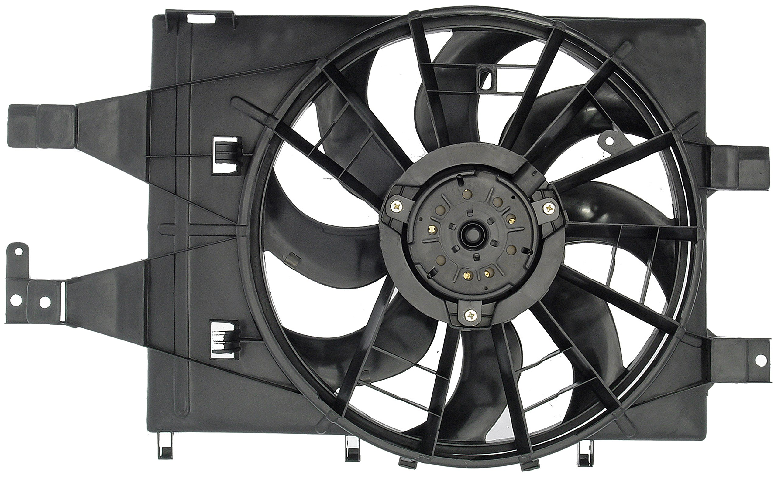 Dorman 620-008 Engine Cooling Fan Assembly Replacement for Chrysler Dodge Plymouth Vehicles | High-Performance Cooling System Part for Sedans, SUVs & Trucks