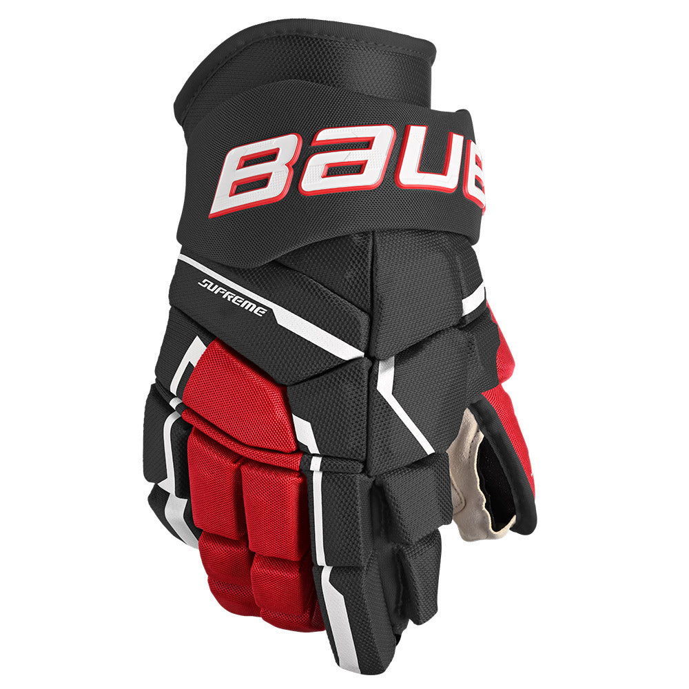 Bauer Supreme M5 Pro Intermediate Ice Hockey Gloves - Youth & Adult Hockey Gear for Practice & Games - Durable Protection & Comfort for Skaters