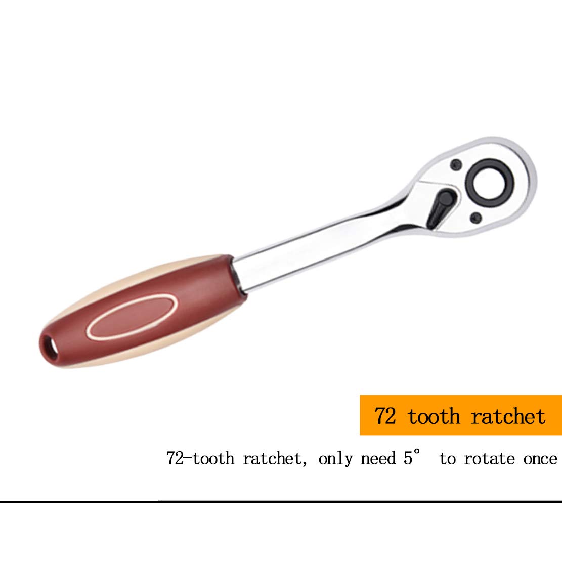 1/2 Inch 72-Tooth Ratchet Wrench Set with Quick Release - 20-Piece Professional Socket Kit (8-32mm) for Auto Repair & Household Use - Perfect for Mechanics, DIY Projects, and Home Maintenance