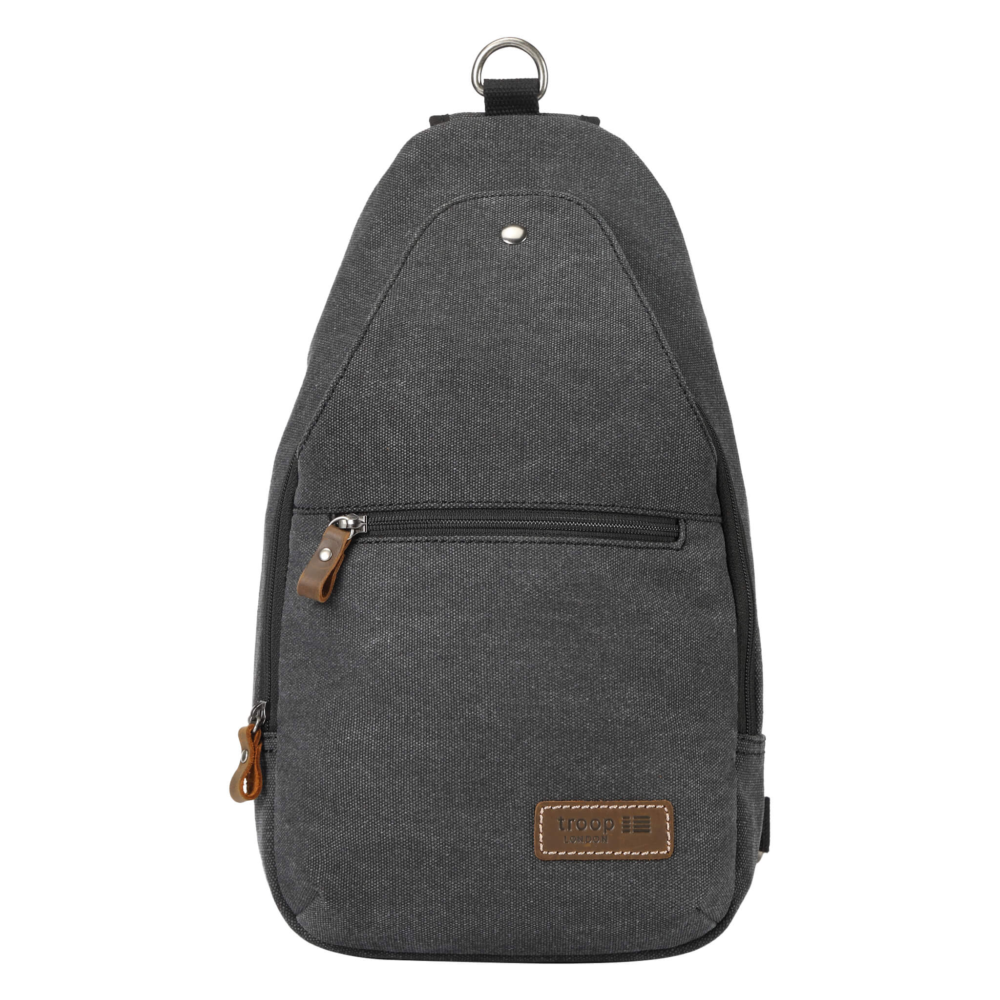 TRP0551 Troop London Classic Sling Bag - Stylish One Strap Backpack for Men & Women - Perfect for Travel, Work & Everyday Use
