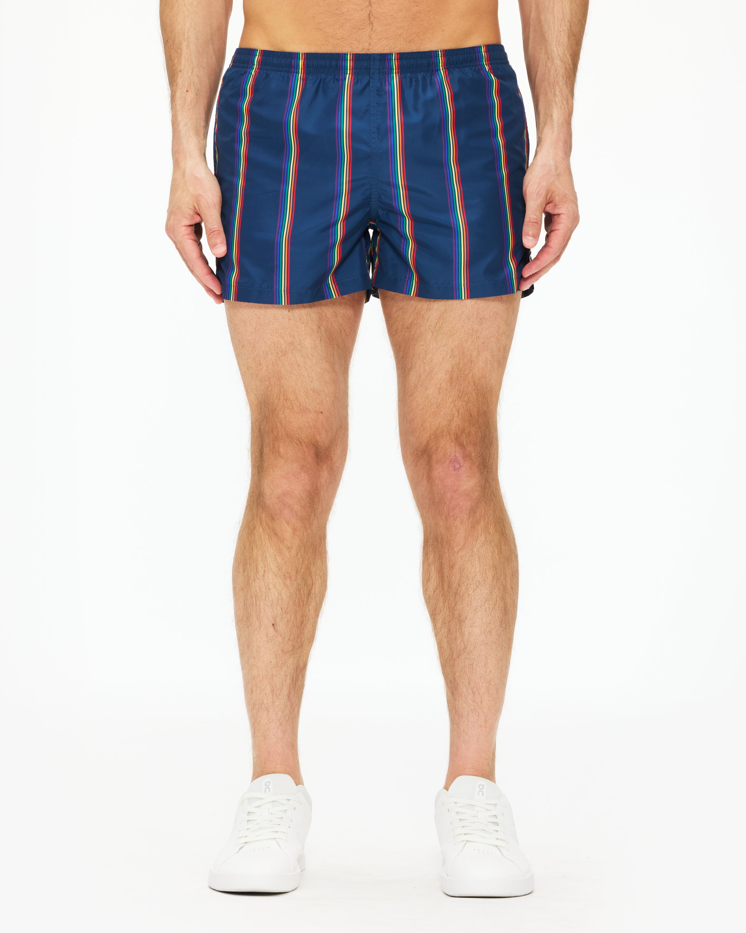 Ron Dorff Pride Swim Shorts for Men - Comfortable Quick-Dry Swim Trunks - Perfect for Beach, Pool & Summer Vacations