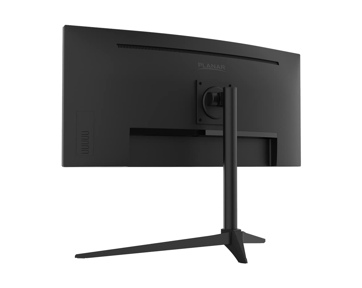 Planar 34-Inch Curved Docking Monitor 998-2548-00 - Ultra-Wide Screen for Office Work, Gaming & Video Editing | USB-C Connectivity for Laptops