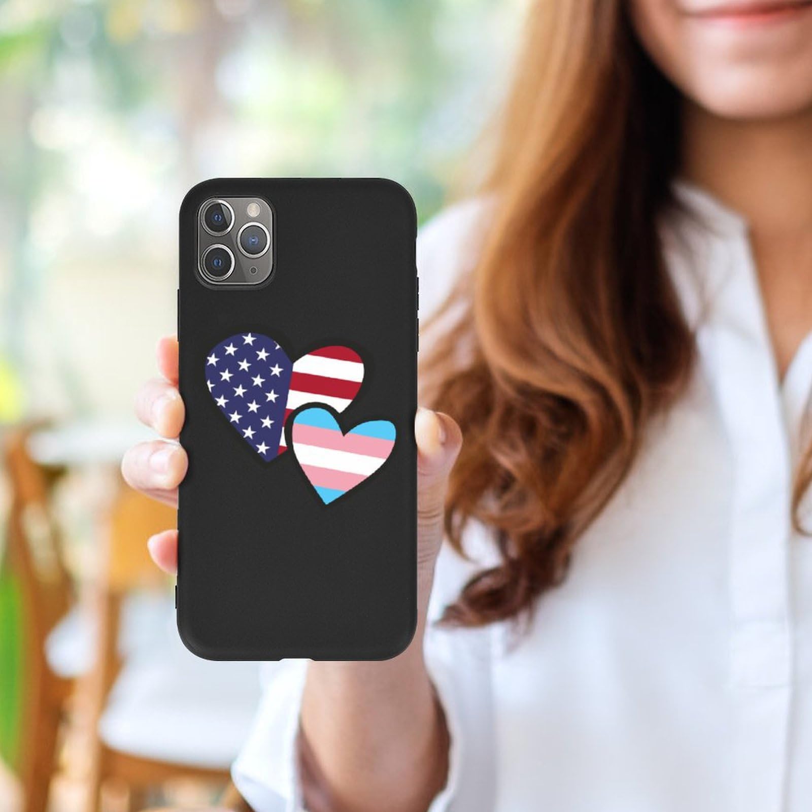 Transgender Pride Flag iPhone 11 Case | Slim TPU Protective Cover for iPhone 11/11 Pro | Durable LGBTQ+ Phone Case for Daily Use & Pride Events