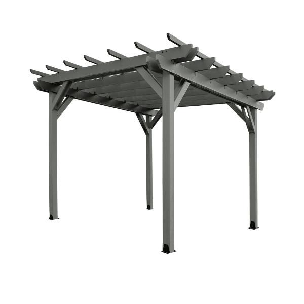 12' x 12' Outdoor Wooden Pergola with Canopy - Patio Garden Gazebo for Backyard, Deck, and Poolside Relaxation