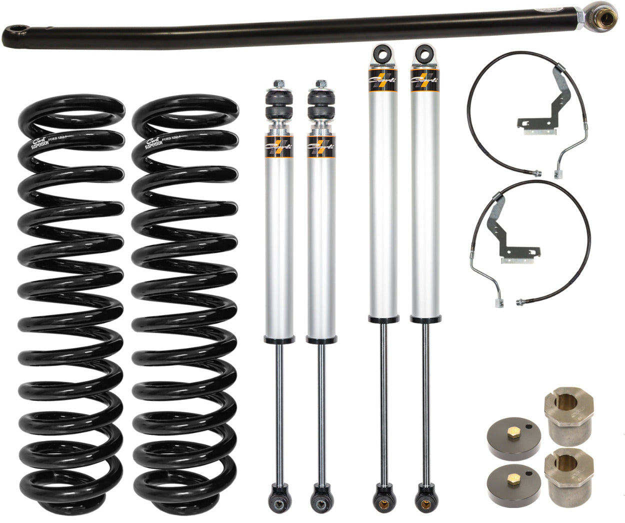 2005-2007 Ford F250/F350 2.0 Commuter System with 2.5