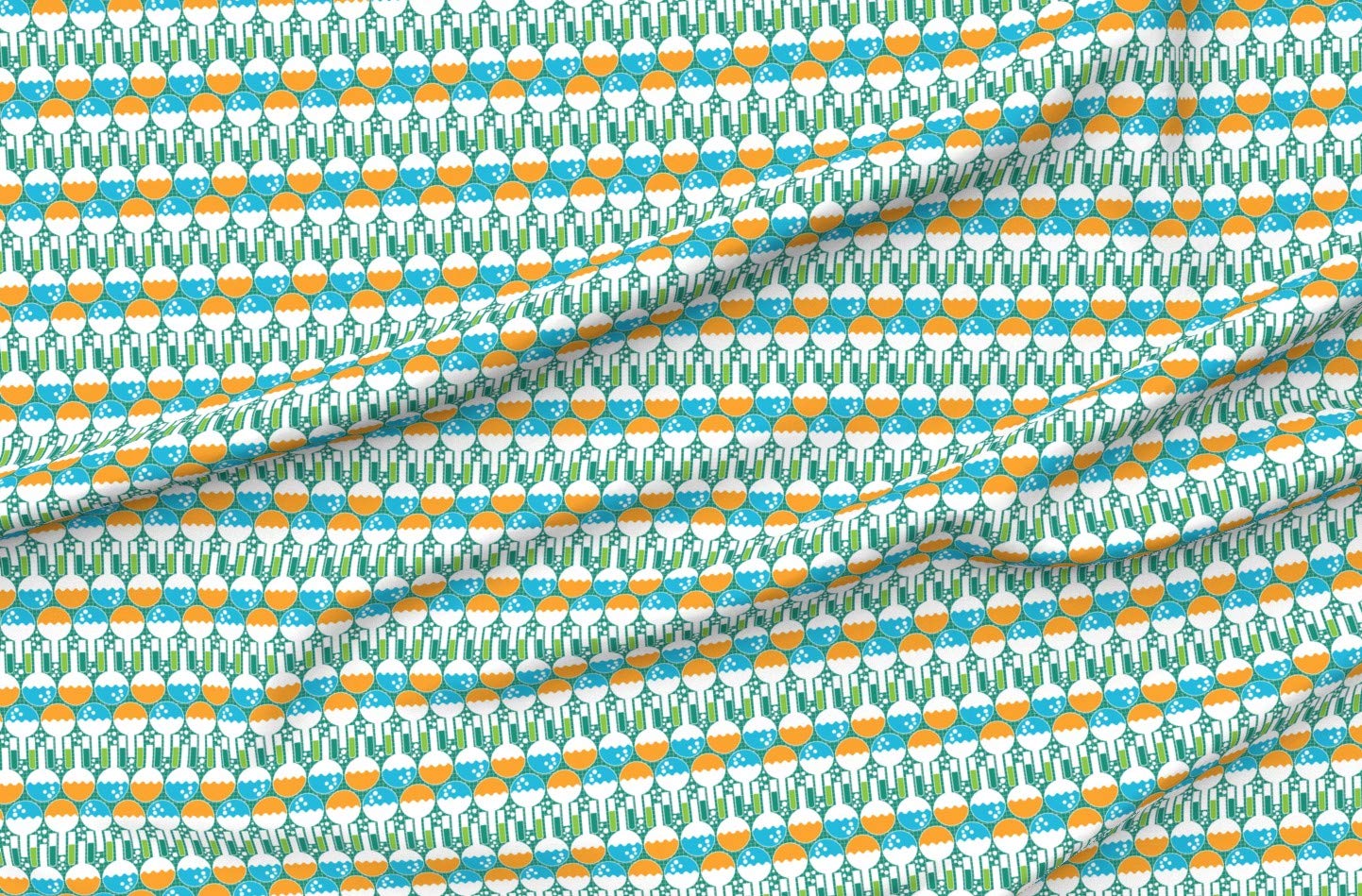 Bubbles Nursery Science Chemistry Lab Kids Printed Denim Fabric by The Yard - Durable Bottomweight Fabric for Apparel, Home Decor & Upholstery - Perfect for DIY Projects, Kids' Clothing & Nursery Decor