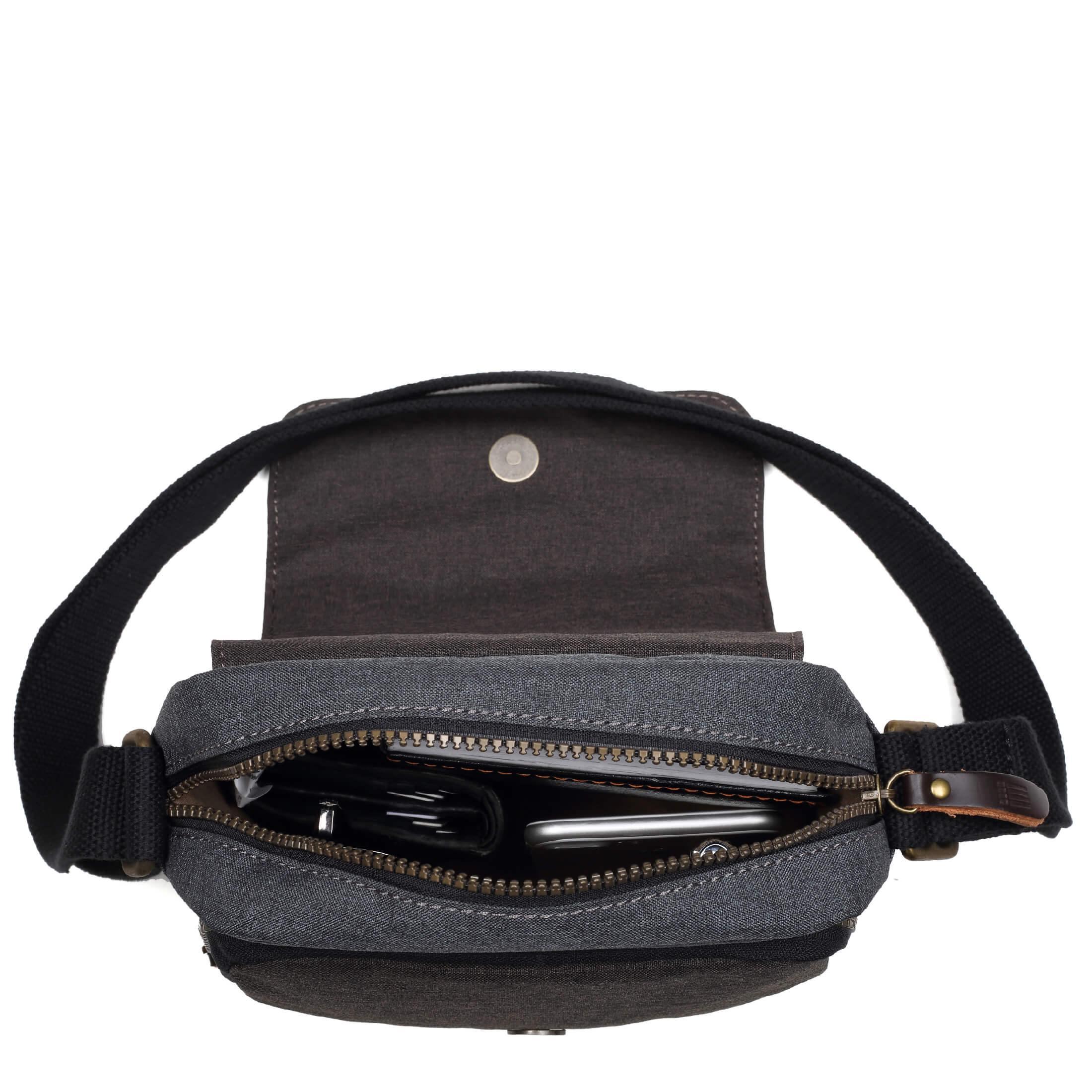 TRP0388 Troop London Urban Crossbody Bag for Men & Women - Stylish & Durable Crossbody Messenger Bag for Travel, Work & Daily Use