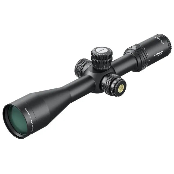 Athlon Optics Helos BTR 6-24x50 First Focal Plane Rifle Scope with APMR Reticle & Illuminated MIL Adjustments - Ideal for Long-Range Shooting, Hunting, and Tactical Applications