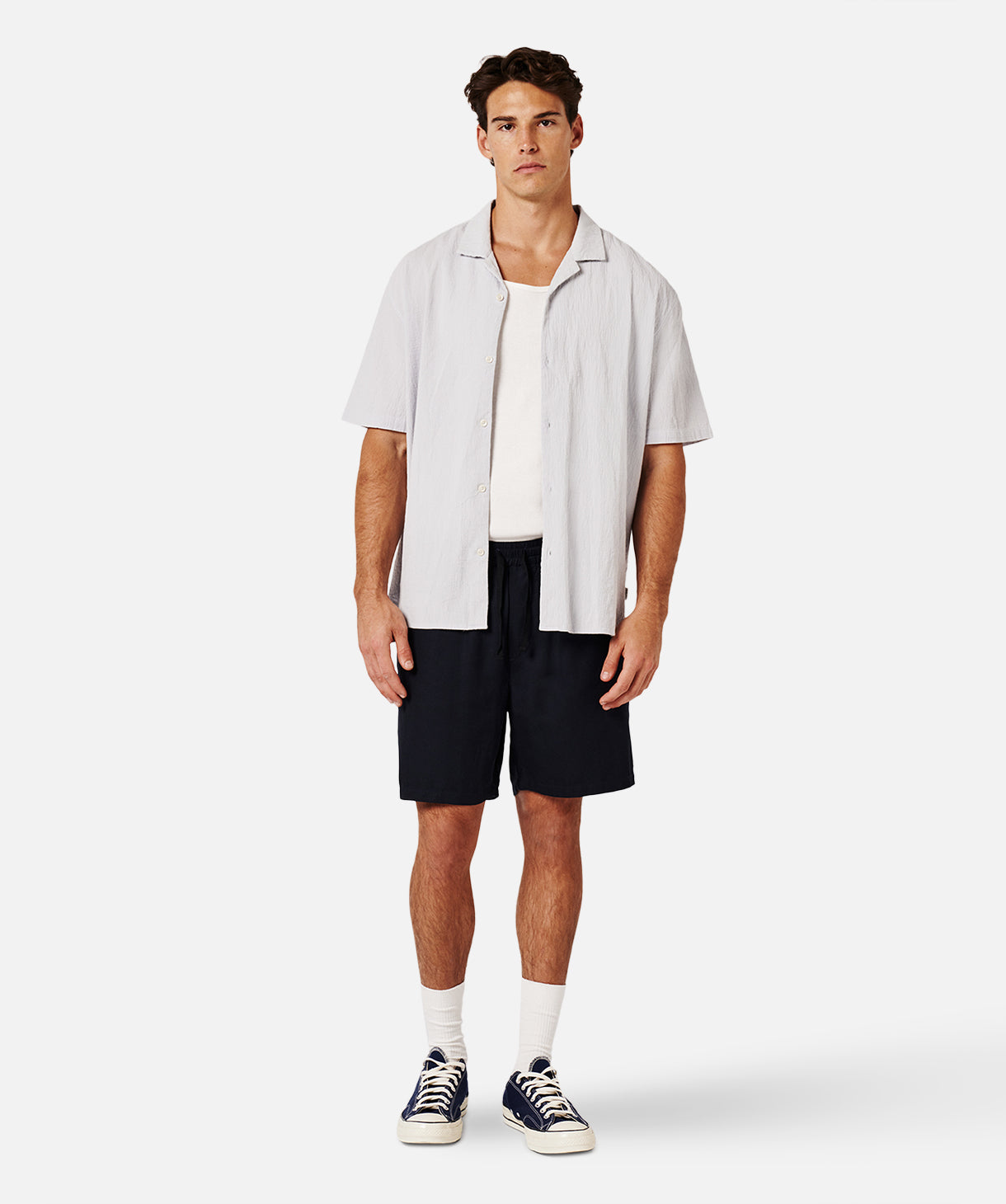 The Isle Short - Navy Blue Casual Shorts for Men | Comfortable & Stylish | Perfect for Summer, Beach, and Outdoor Activities