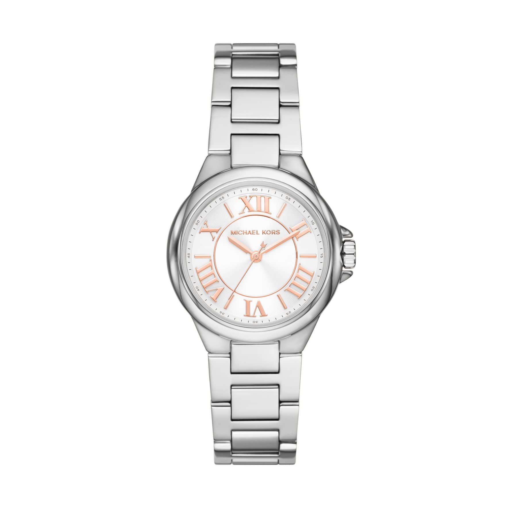 Michael Kors Camille Women's Watch - Stainless Steel, Quartz Movement, Water Resistant - Perfect for Work, Parties & Everyday Wear
