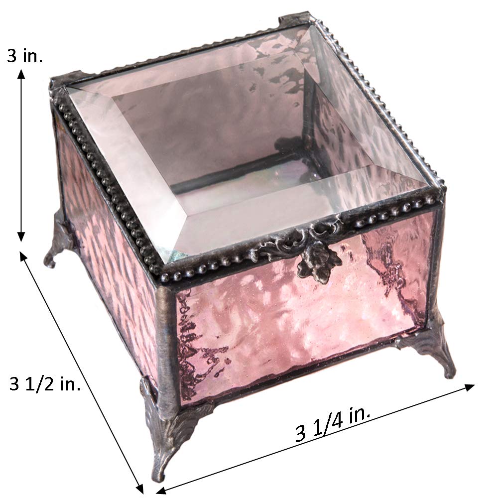 Engraved Glass Jewelry Box - Graduation Gift for Her, Class of 2025 | Perfect for Daughter, Granddaughter & Friends