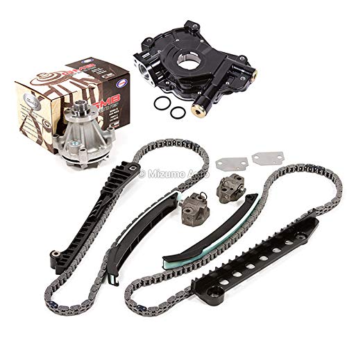 Mizumo Auto MA-4216901377 Timing Chain Kit Compatible with 1997-2002 Ford Lincoln 5.4L 2-Valve Engine - Includes Water Pump & Oil Pump (No Gears) - Perfect for Engine Rebuilds & Performance Upgrades