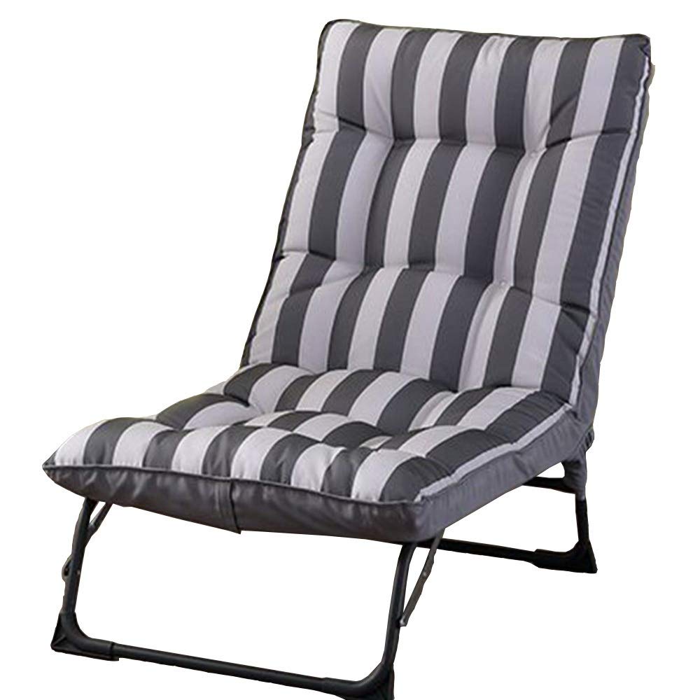 Zero Gravity Chair, Foldable Recliner Lounge Chair for Small Spaces - Portable Tatami Sofa Bed for Apartment, Bedroom, Balcony, Office Nap (White, 48