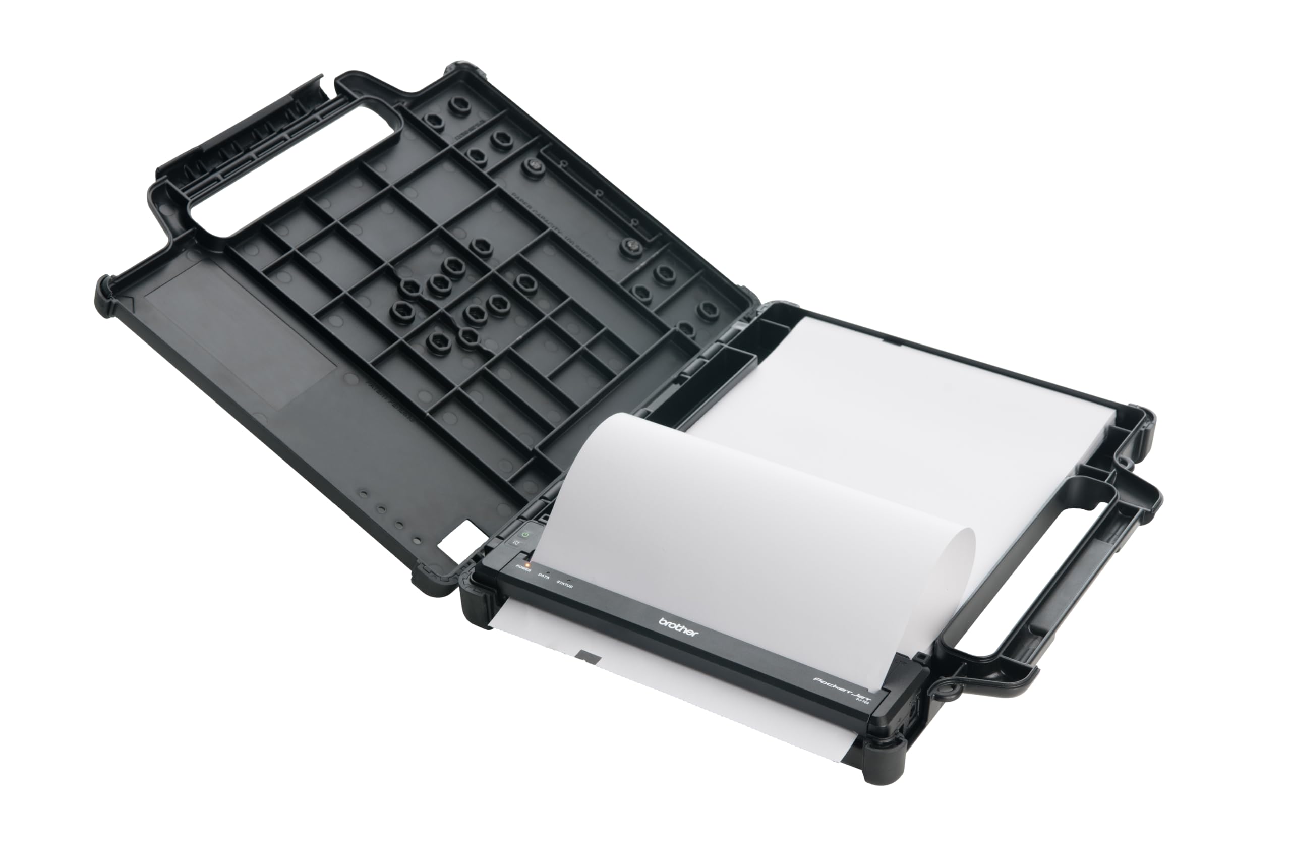 Brother Rugged Bi-fold Carrying Case for Brother Printers - Durable Protection for Office, Travel & On-the-Go Printing Needs
