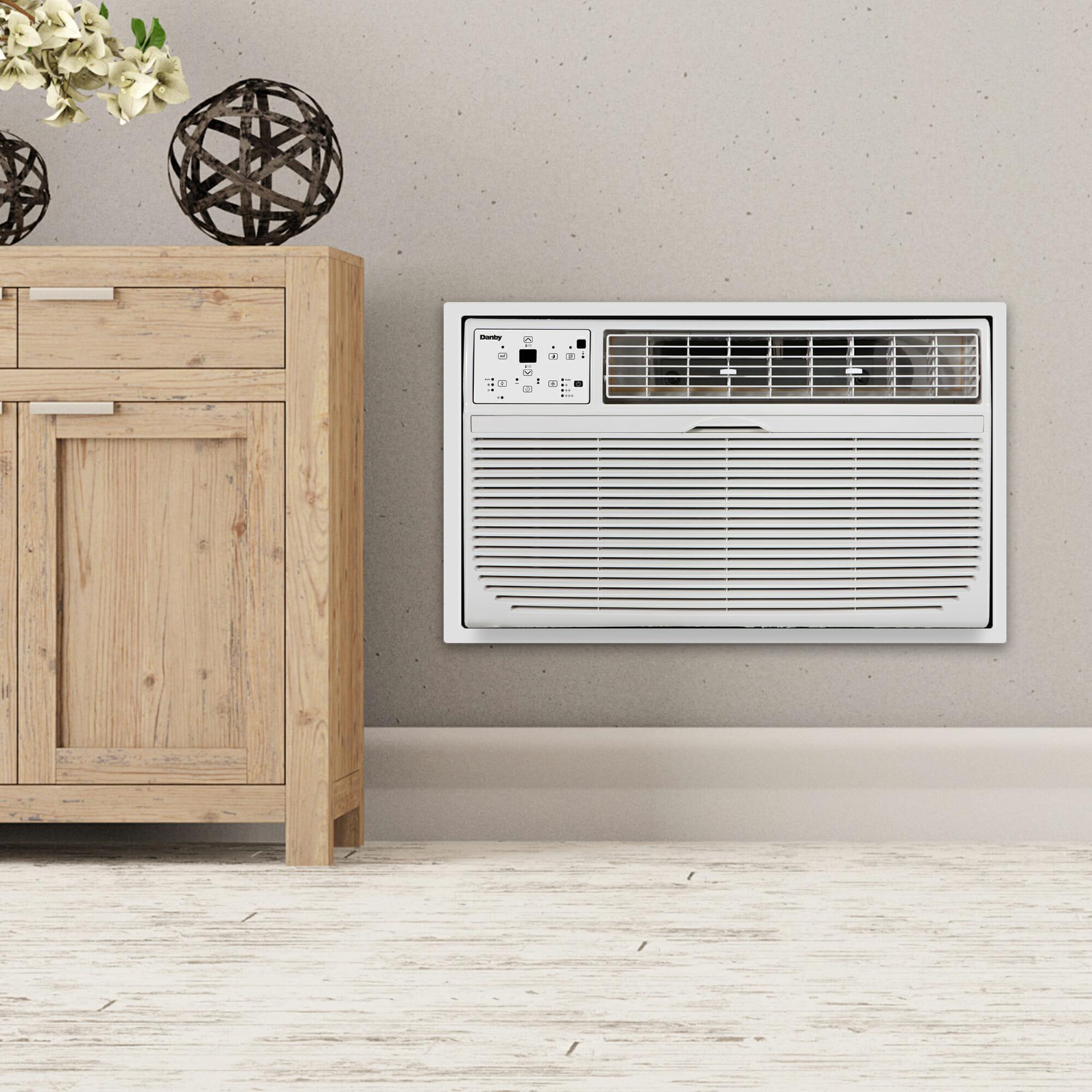 Danby DTAC120B1WDB 12000 BTU Through The Wall Air Conditioner in White - Perfect for Cooling Bedrooms, Living Rooms & Offices