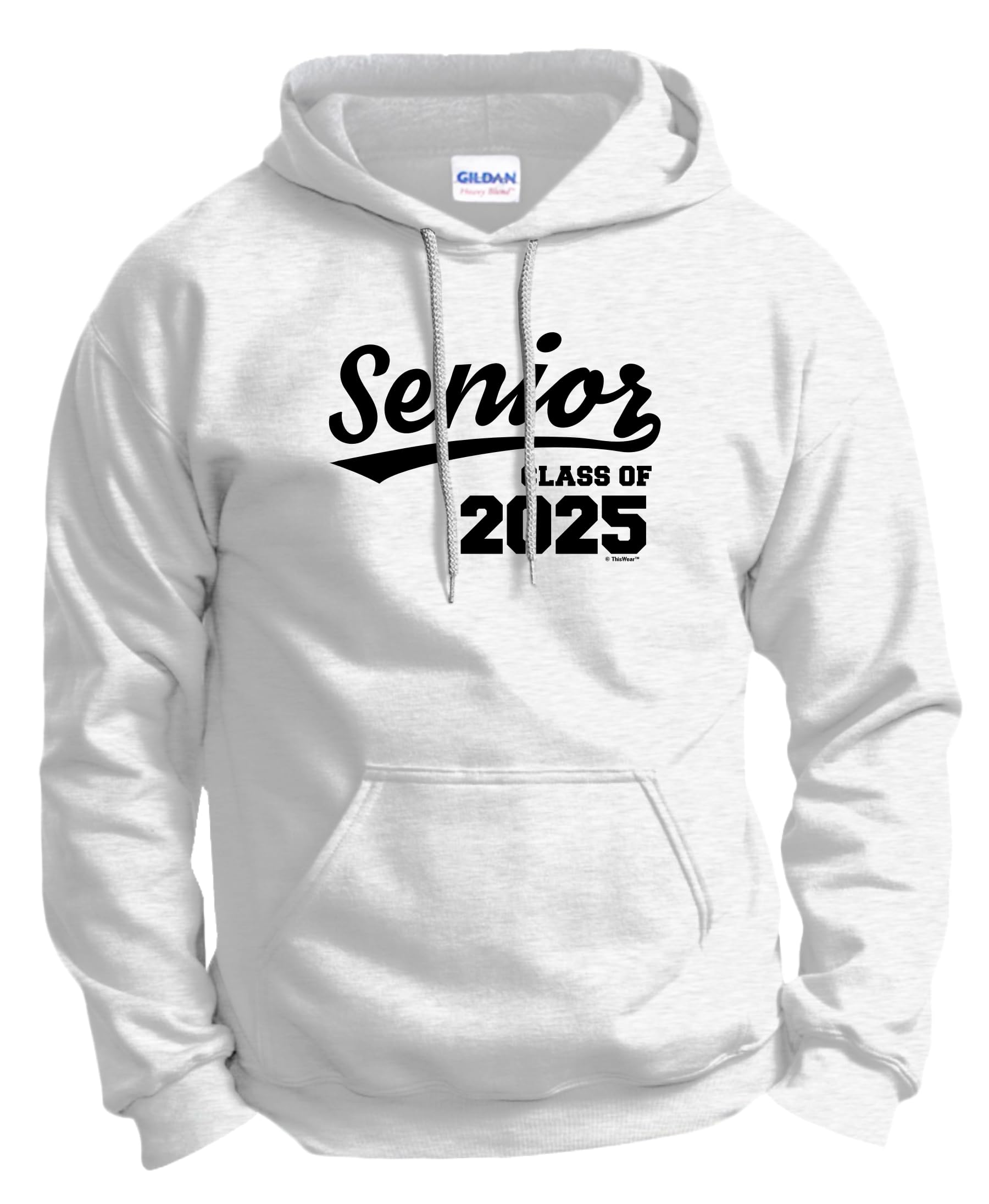 2025 Graduation Hoodie Sweatshirt - Senior Class of 2025 Gifts for Grads | ThisWear | Perfect for Graduation Ceremonies, Parties & School Spirit Events