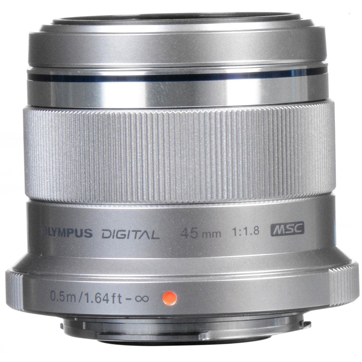 Olympus M.Zuiko Digital ED 45mm f/1.8 Silver Lens for Micro Four Thirds Cameras - Perfect for Portraits, Street Photography & Low Light Shooting