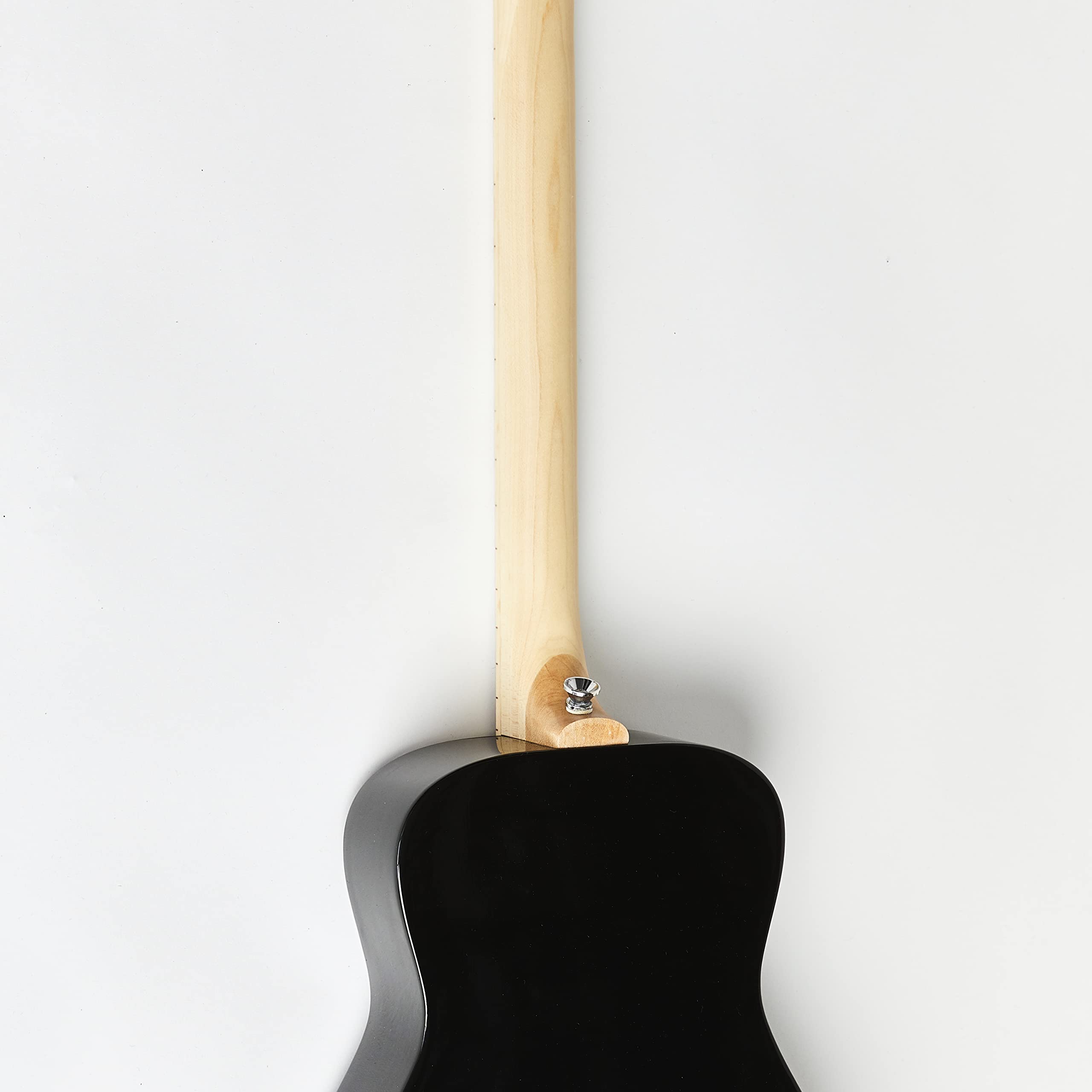 Loog Pro Acoustic Kids Guitar - 3-String Beginner Guitar for Ages 6+ with Free Learning App & Video Lessons - Perfect for Home Practice, Music Classes & Birthday Gifts (Black)