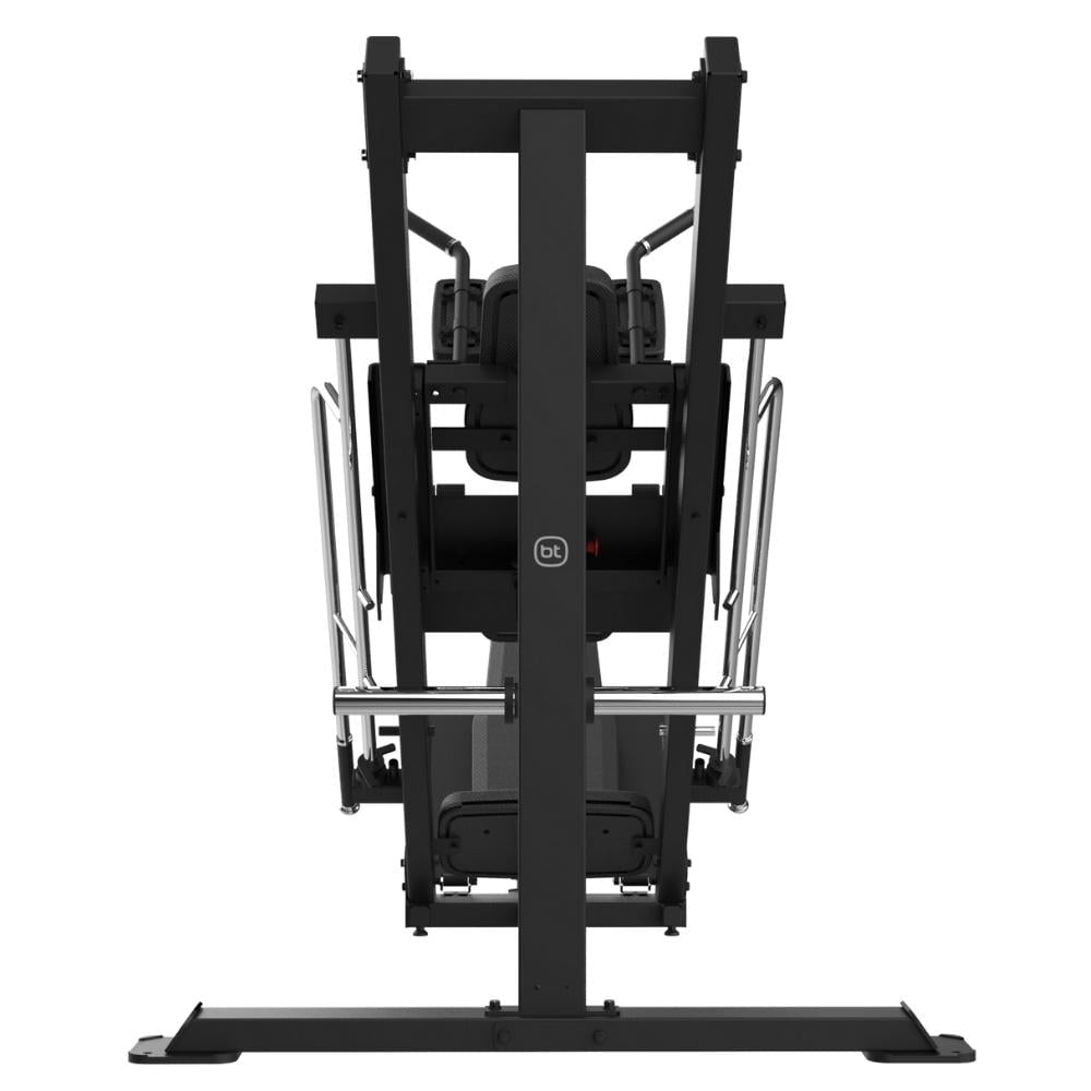 BodyTone Leg Press and Hack Squat Machine - Professional Gym Equipment for Home & Commercial Use - Perfect for Leg Workouts, Strength Training, and Fitness Enthusiasts