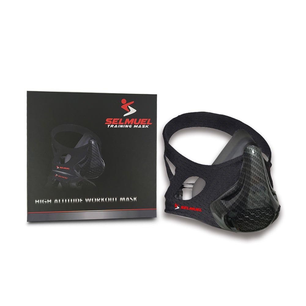 Elevation Training Mask 2.0 - Adjustable Altitude Simulator for High-Intensity Workouts, Running & Endurance Training - Improve Athletic Performance & Lung Capacity