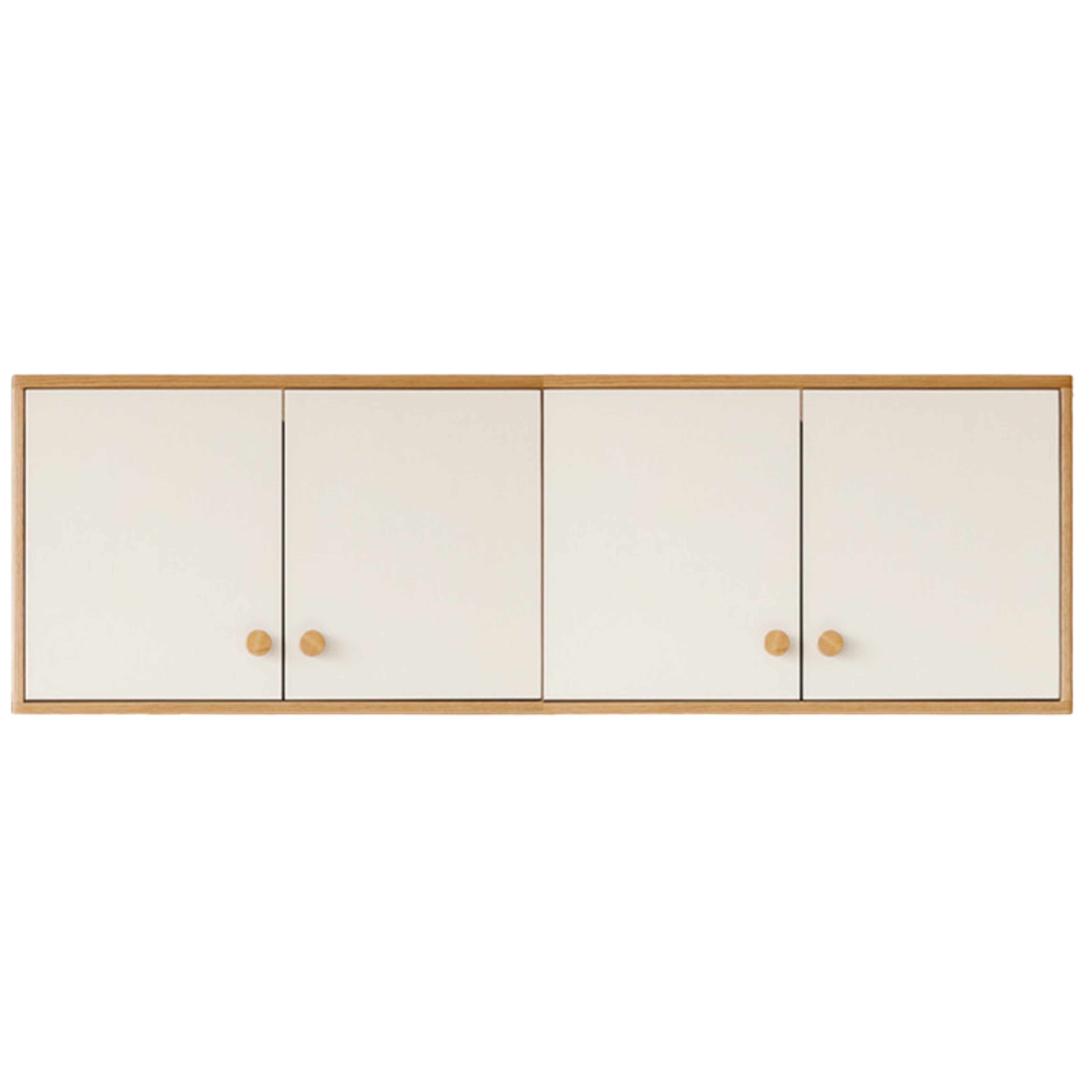 Solid Oak Wood Locker - Modern Wardrobe Closet for Bedroom, Office & Entryway Storage | Durable Wooden Cabinet with Hanging Rod & Shelves