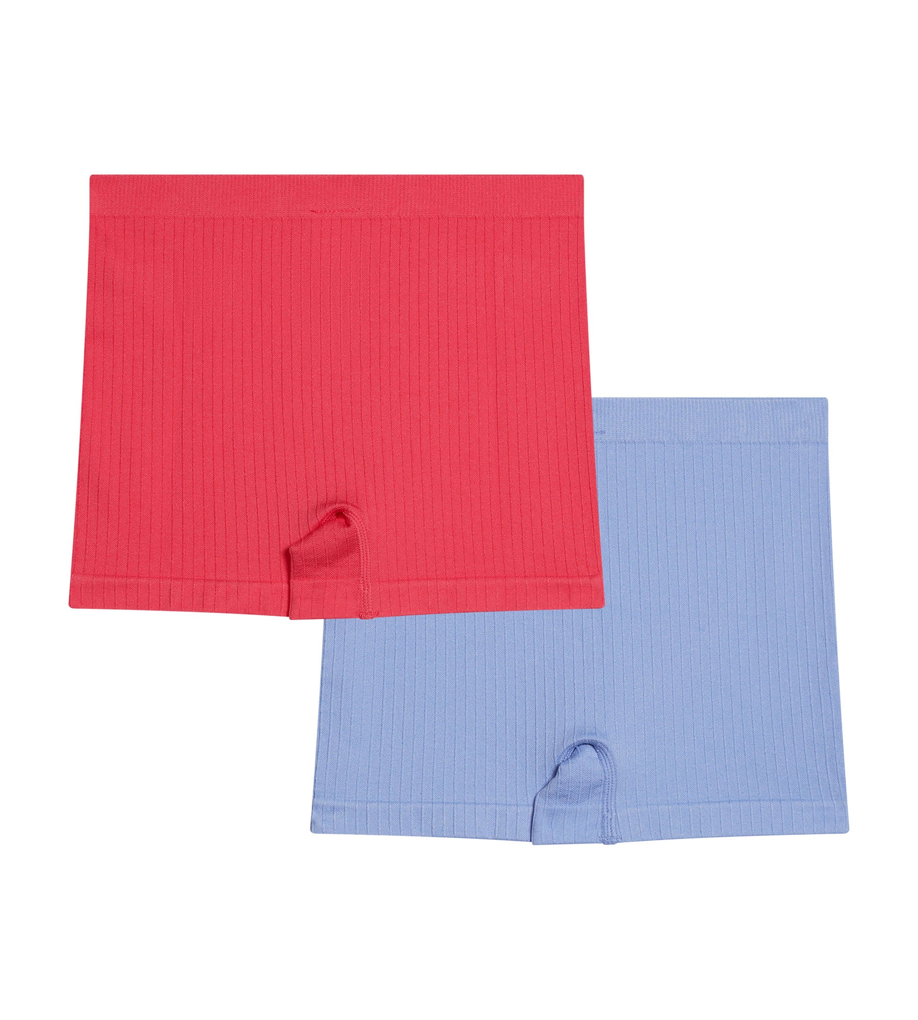 2 Pack Girls' Microfiber Underwear - Thistle Blue & Pink, Seamless Comfort for All-Day Wear | Perfect for School, Sports & Everyday Activities