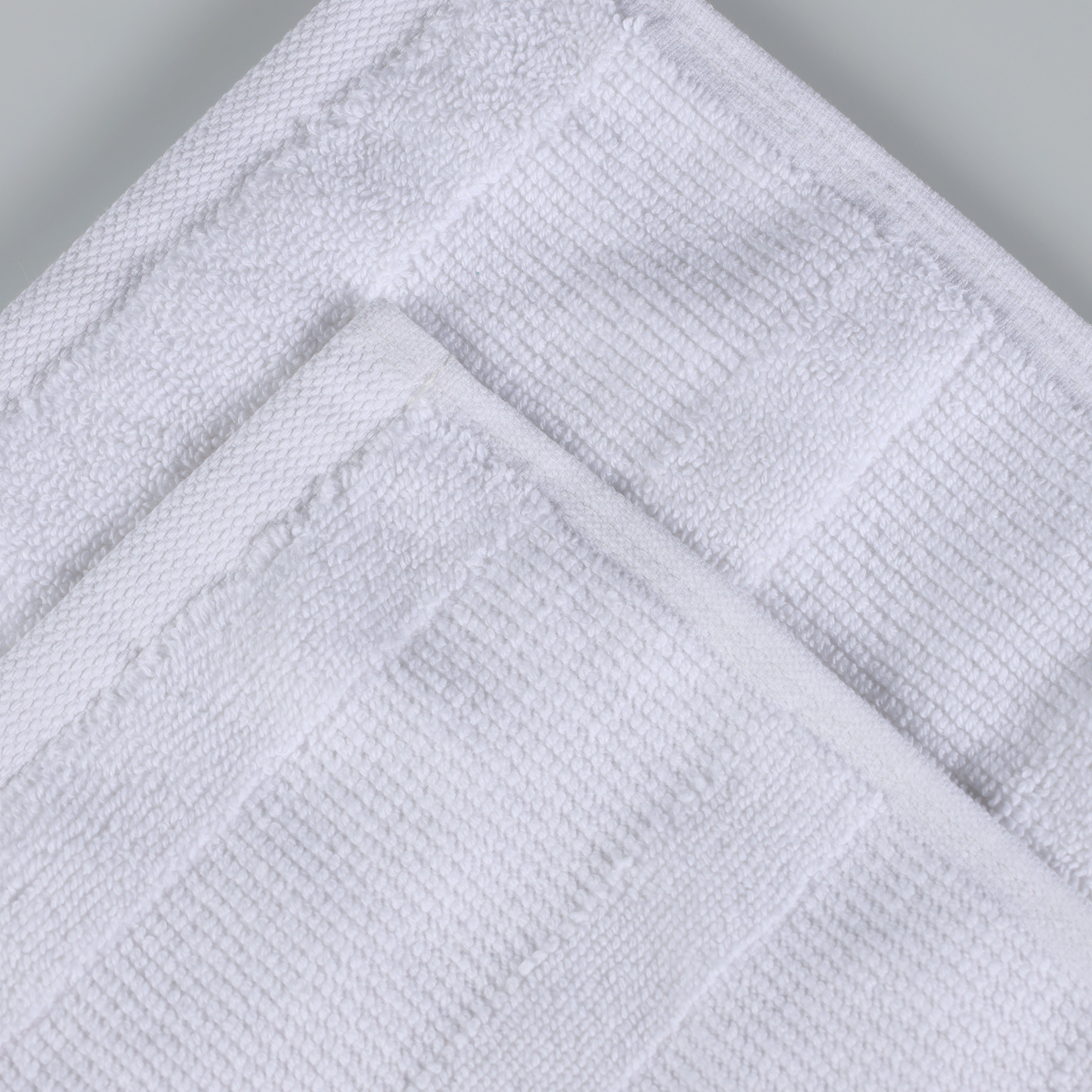 Premium Ribbed Turkish Cotton Quick-Dry 3-Piece Towel Set - Ultra Absorbent, Soft & Durable Bath, Beach & Gym Towels for Spa, Pool & Travel Use