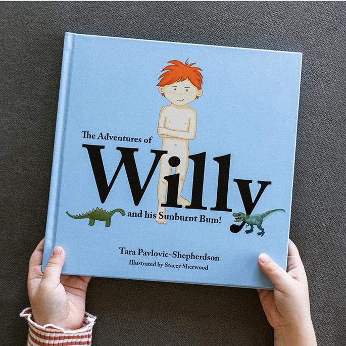 Willy and His Sunburnt Bum - Funny Kids Adventure Book for Summer Reading & Beach Trips