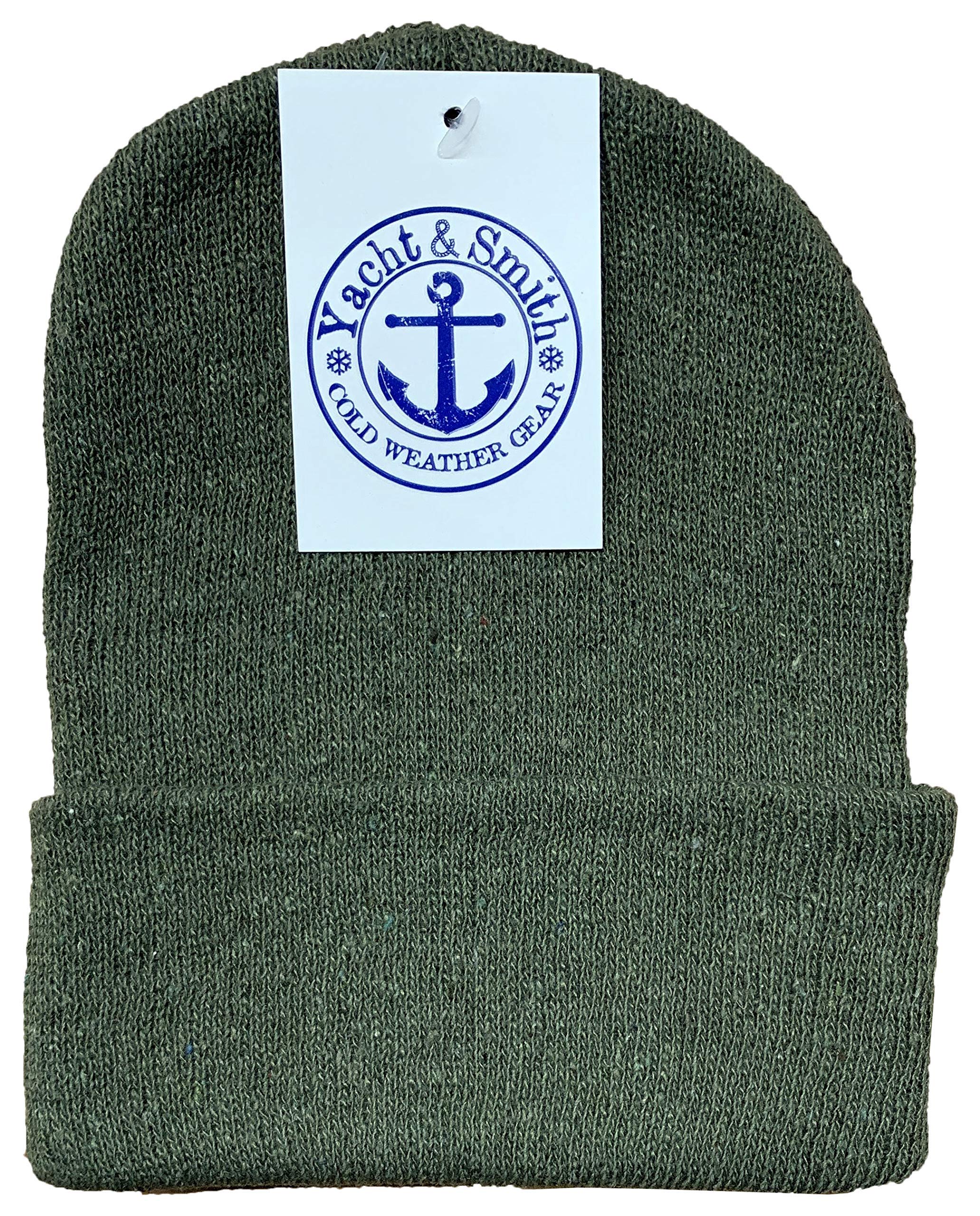 Yacht & Smith Wholesale Winter Beanie & Glove Sets for Kids & Adults - Bulk Pack for Homeless Donations, Shelters & Cold Weather Protection