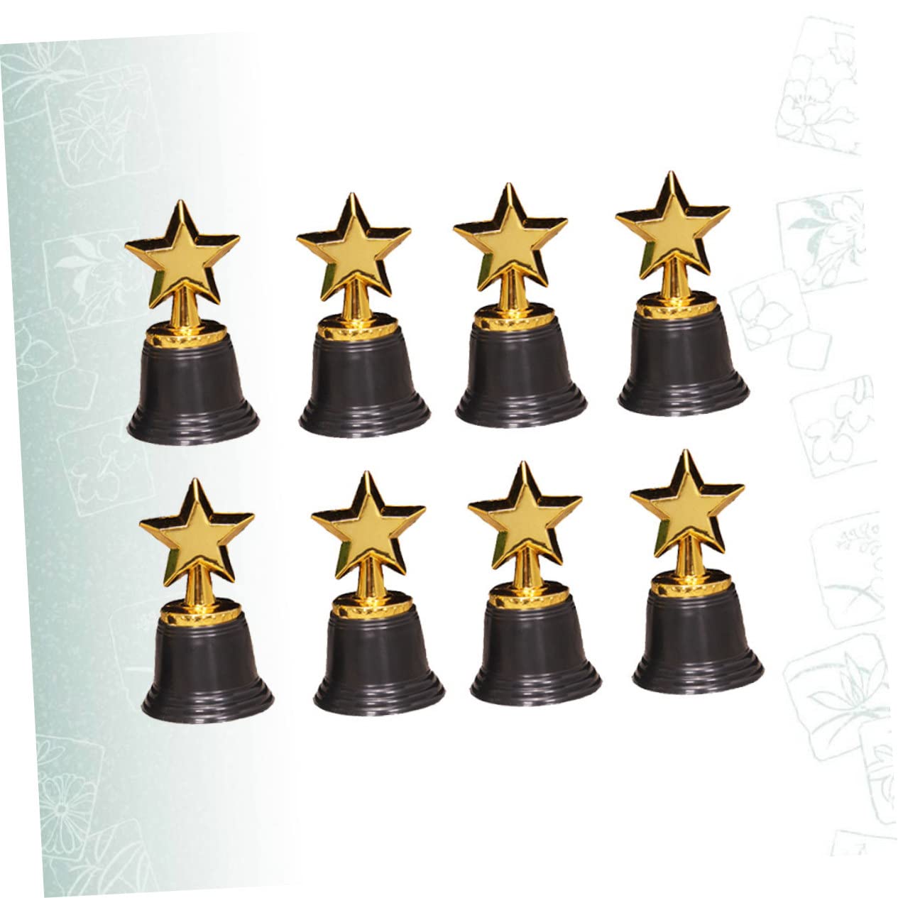 BCOATH 24-Piece Mini Sports Trophy Toy Set for Kids - Simulation Trophies for School Awards, Children's Play & Sports Recognition - Perfect for Classroom Rewards, Birthday Parties & Sports Day Events