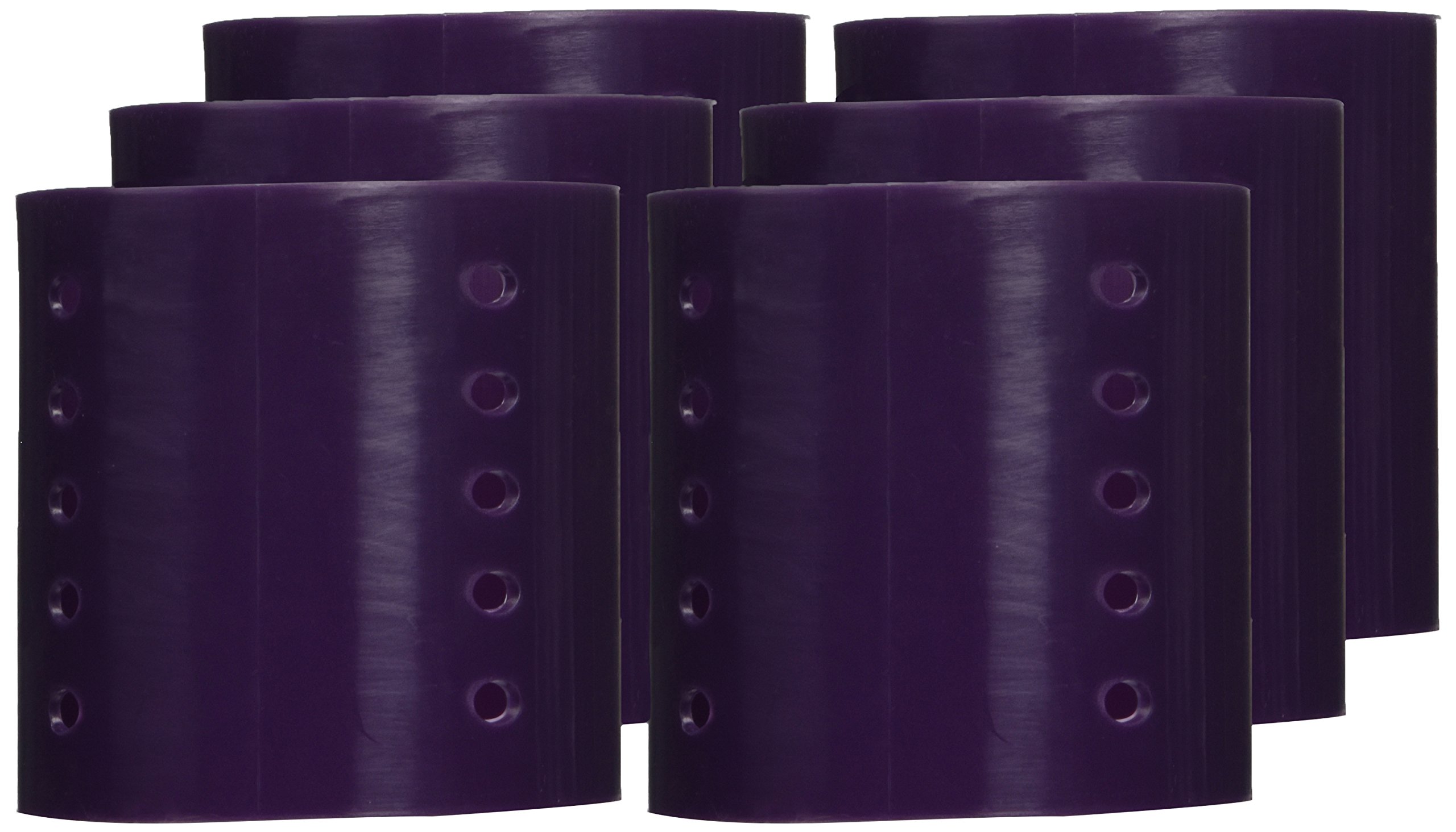Diane 3-Inch Magnetic Hair Rollers for Curls & Volume – Secure Hold with Pins, Picks, or Clips – Easy to Clean & Maintain – Purple Set of 6 – Perfect for Home Styling, Salon Use & Special Occasions