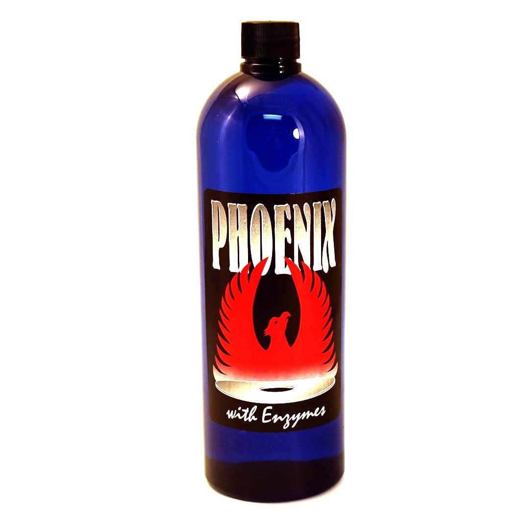 Phoenix Vinyl Record Cleaning Fluid (32oz) - Professional LP Cleaner Solution for Vinyl Records - Perfect for Record Players, Turntables & Vinyl Collections