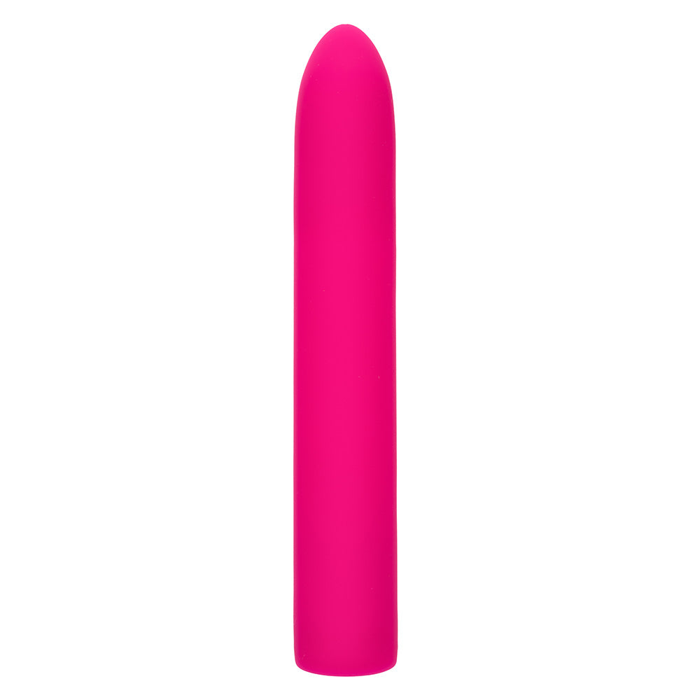 Premium Rechargeable Liquid Silicone Vibrator for Women - Classic Straight Design, Waterproof & Powerful - Perfect for Solo Play, Couples Intimacy & Relaxation