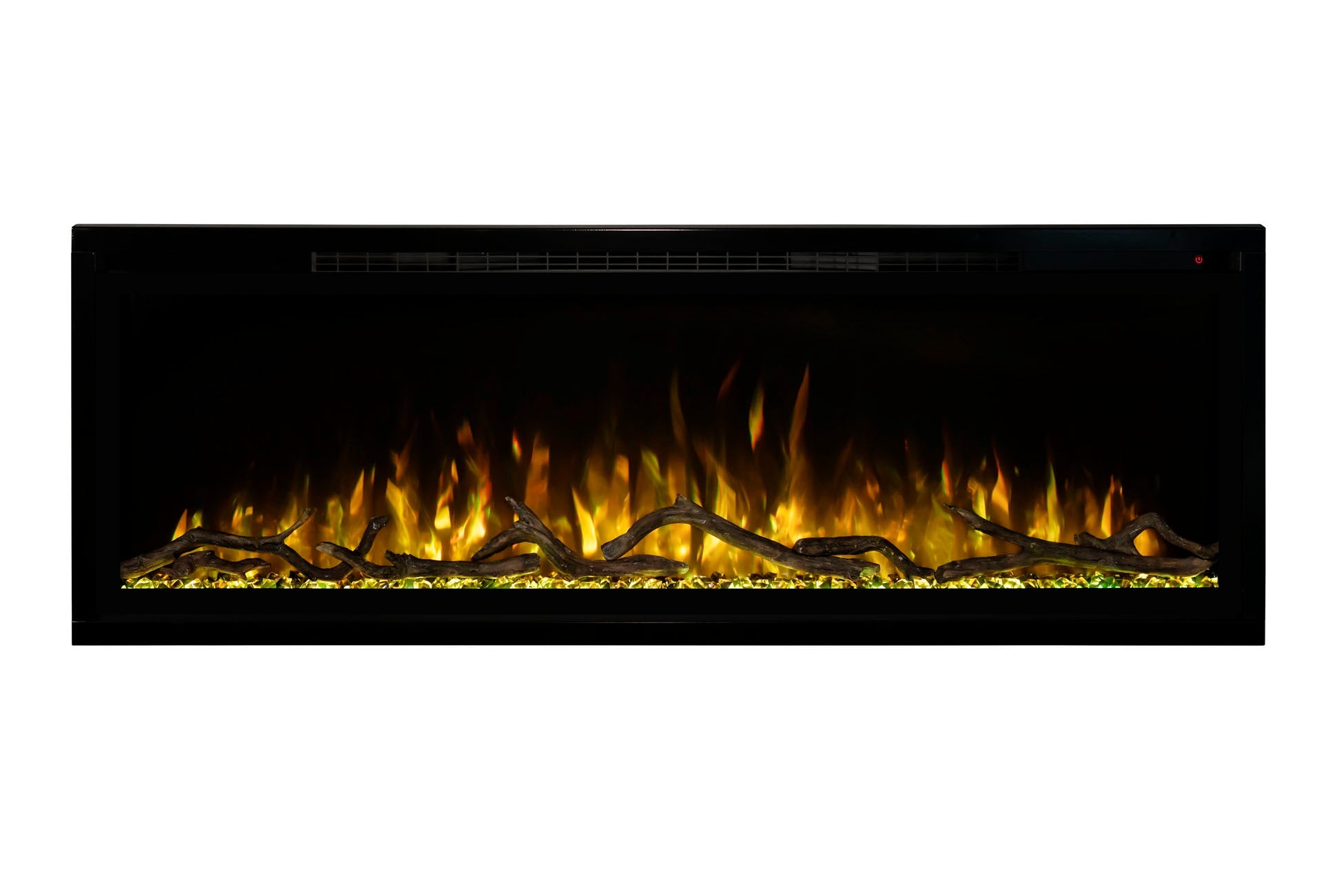 Modern Flames Spectrum Slimline 60-Inch Wall Mount or Recessed Linear Electric Fireplace - Perfect for Living Room, Bedroom & Office Heating & Decor