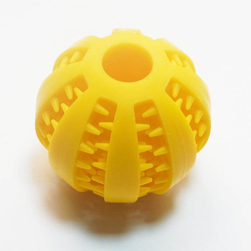Durable Dog Chew Toy - Leaky Ball for Teething, Boredom & Training - Interactive Pet Supplies for Puppies & Adult Dogs - Perfect for Playtime & Dental Health (Model: 742778970075)