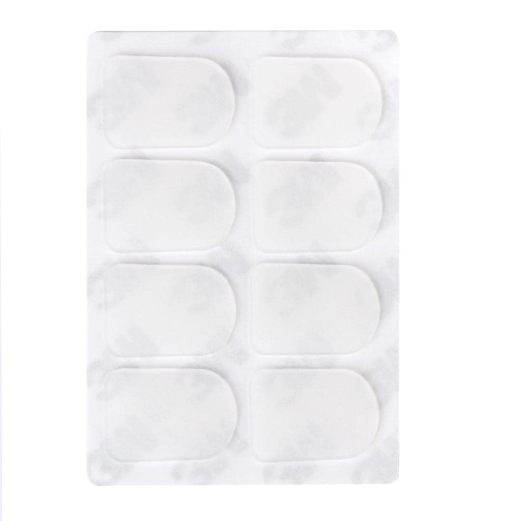 FAKEME 8-Piece Clarinet & Saxophone Mouthpiece Pad Set - Premium Replacement Pads for Saxophone and Clarinet Players - Perfect for Practice, Performances, and Music Lessons