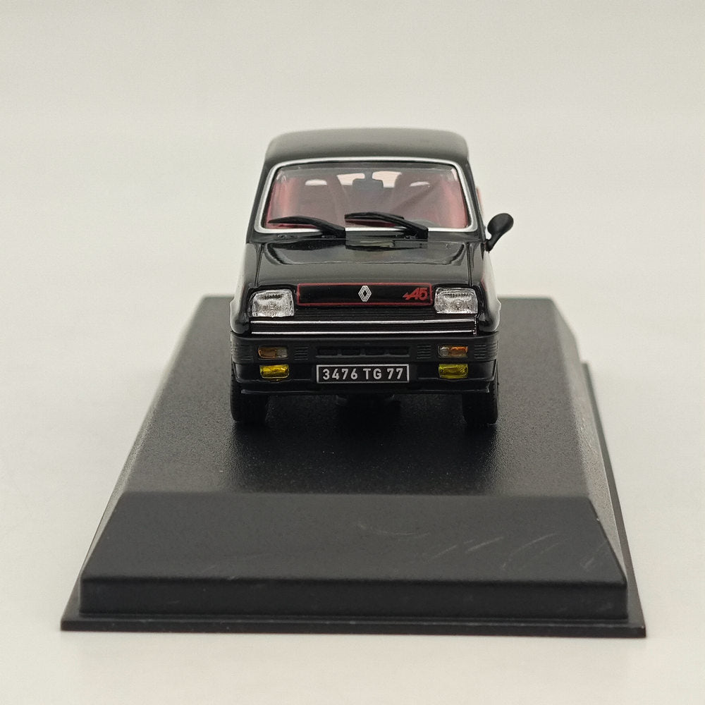 1/43 Scale Norev Renault 5 Alpine 1977 Diecast Model Car - Limited Edition Black Collector's Item for Display & Racing Enthusiasts